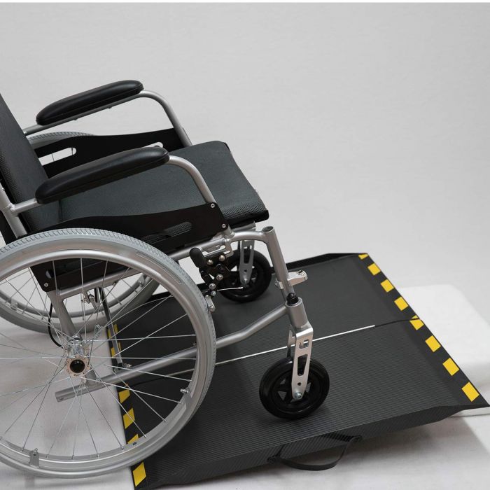 Lightweight Foldable Carbon Ramp Wheelchair