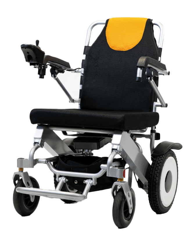 foldaway electric wheelchair