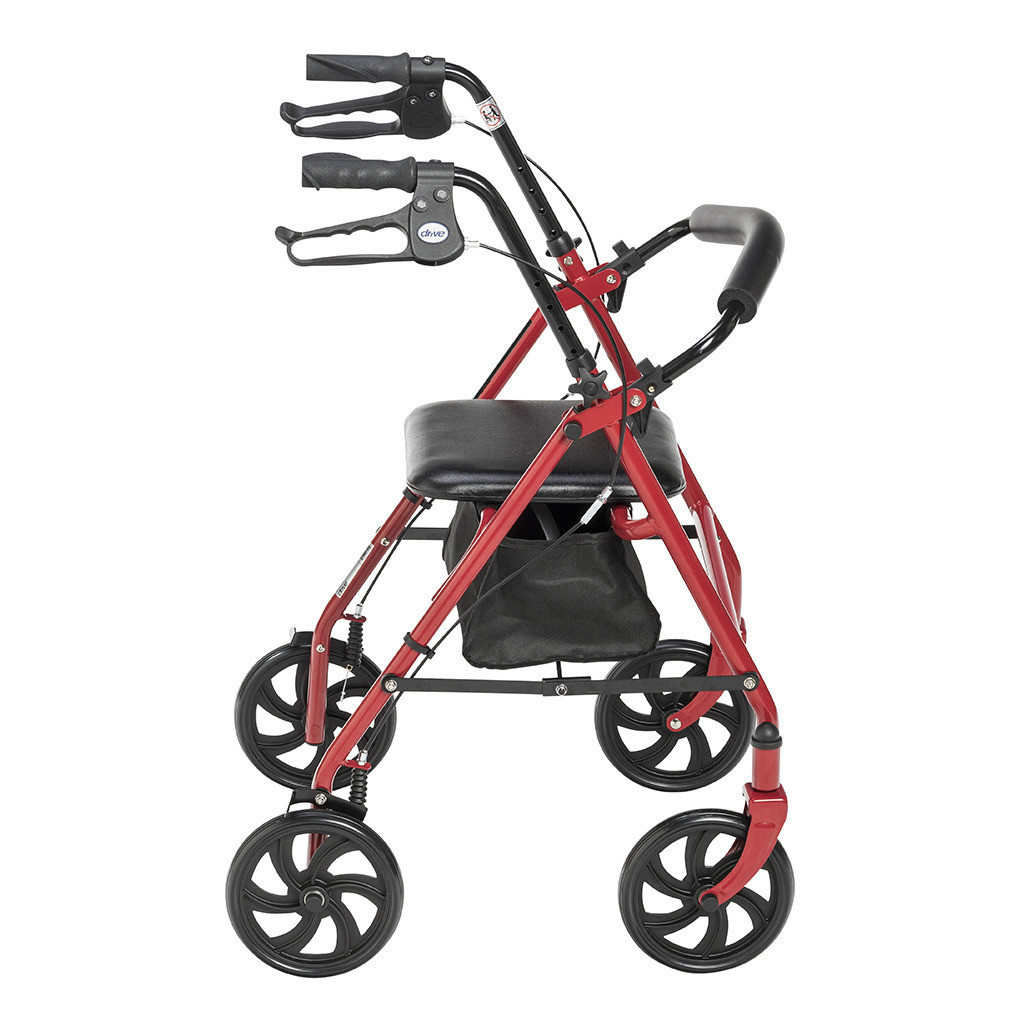 Drive Durable Rollator with Fold-Up Backrest