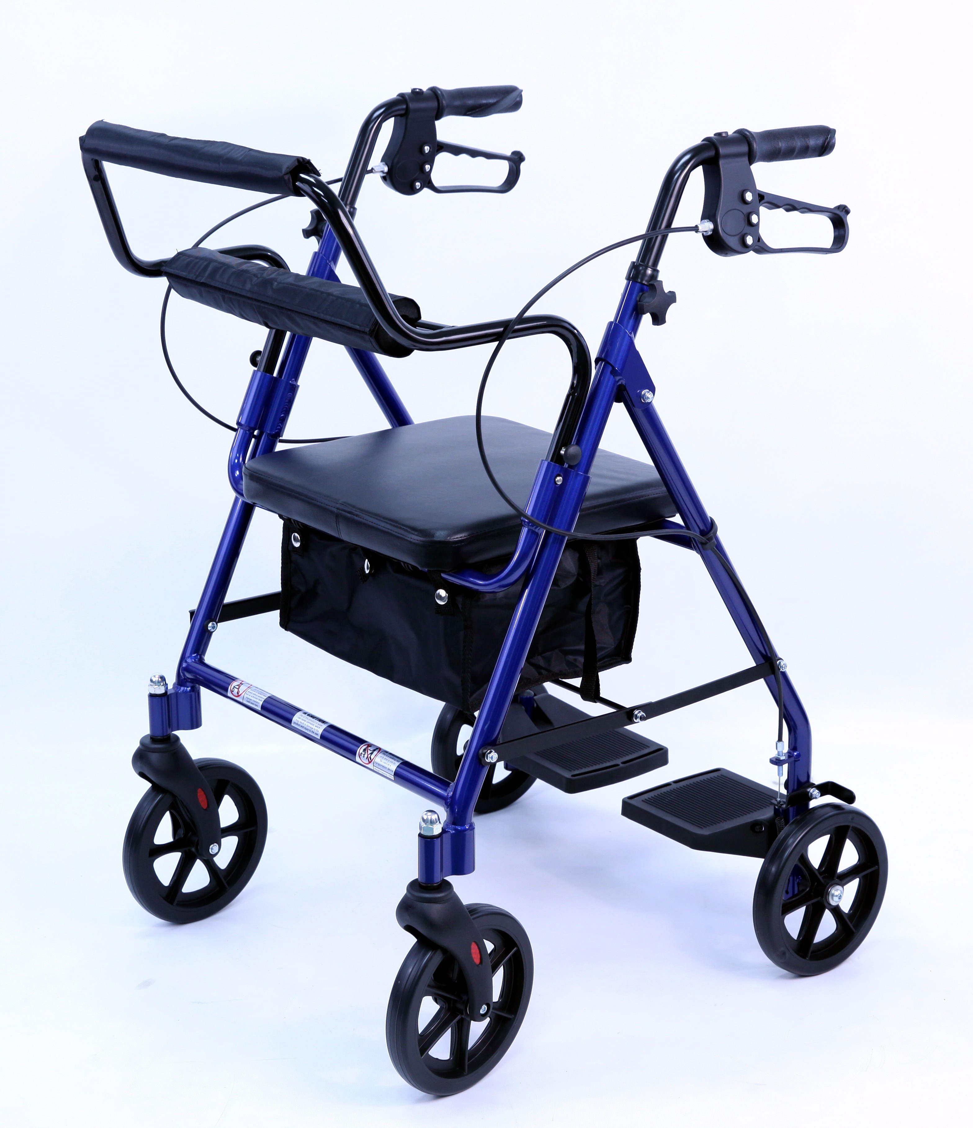 4-Wheel Rollator/Transport Chair | 1800wheelchair.com