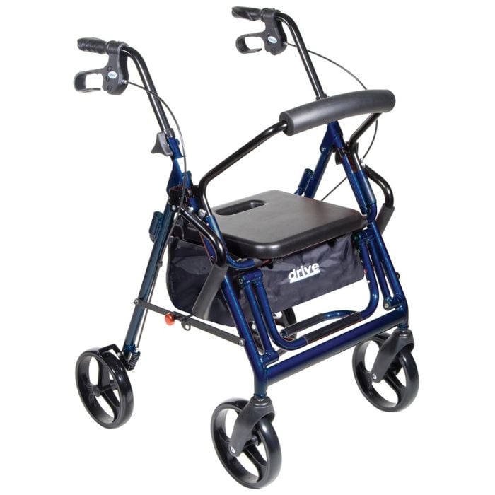 Drive Duet Transport Chair/Rollator | 1800wheelchair.com