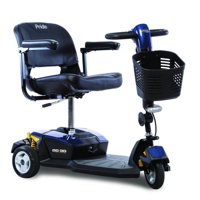 Pride Go-Go LX 3-Wheel Scooter | 1800Wheelchair.com