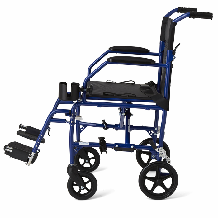 Medline Ultralight Transport Wheelchair 7559