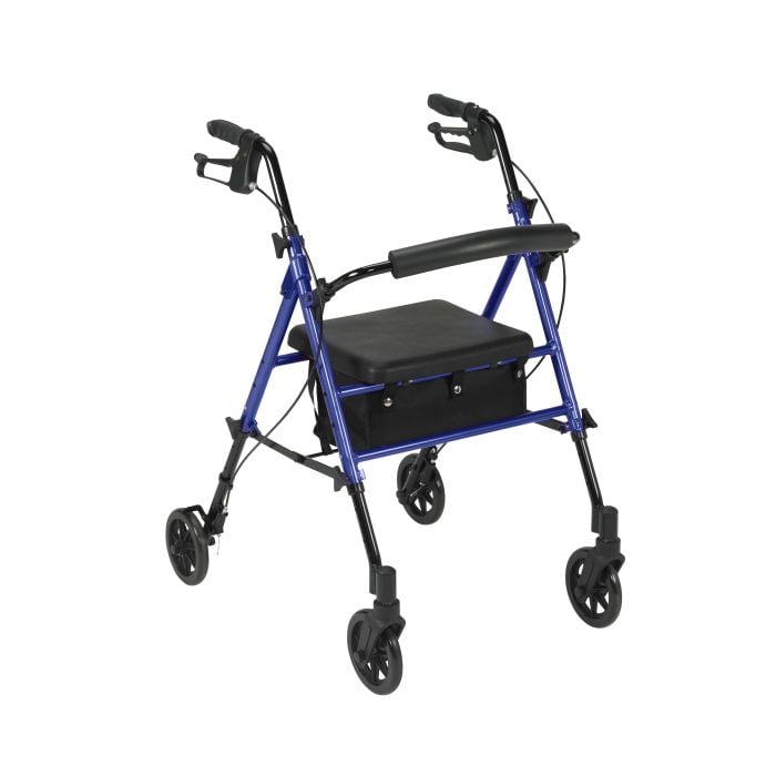 Adjustable Height Rollator with 6