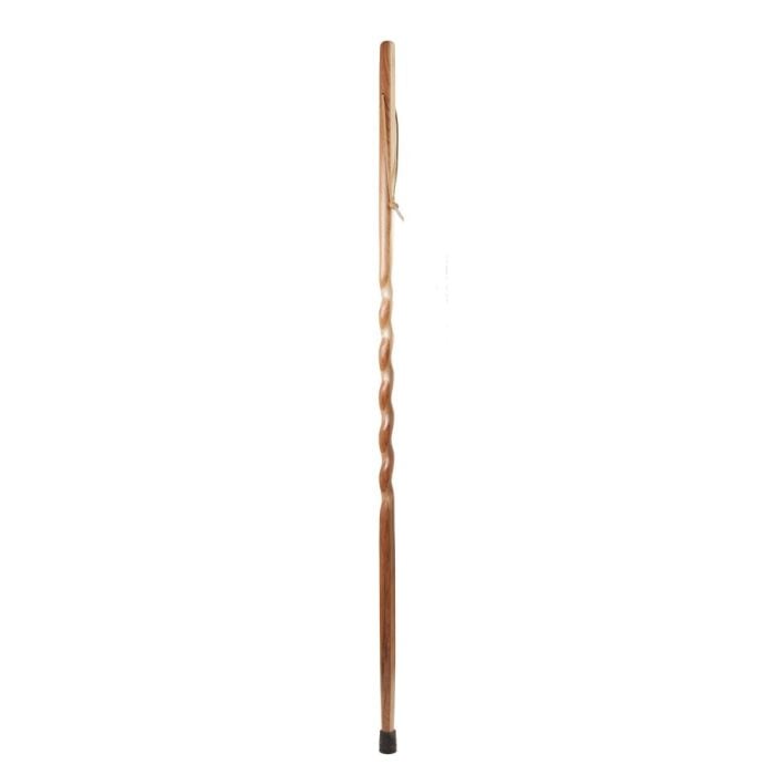 Twisted Walnut Mesquite Walking Stick| 1800wheelchair.com