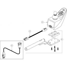 Joystick for Jazzy 600 ES | 1800Wheelchair