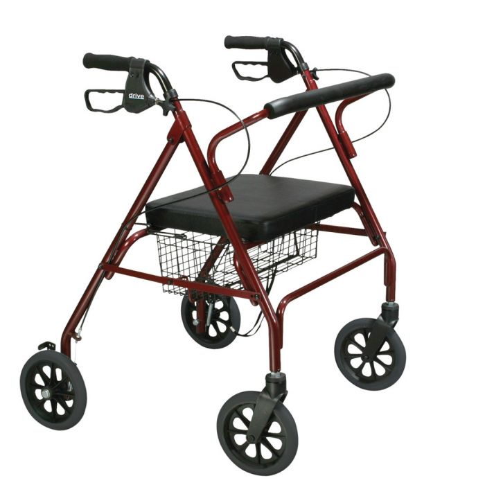 Snel Vrijwillig Vervagen Go-Lite Oversized Bariatric Rollator | 1-800-Wheelchair.com