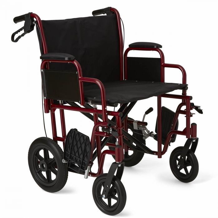 medline bariatric transport chair