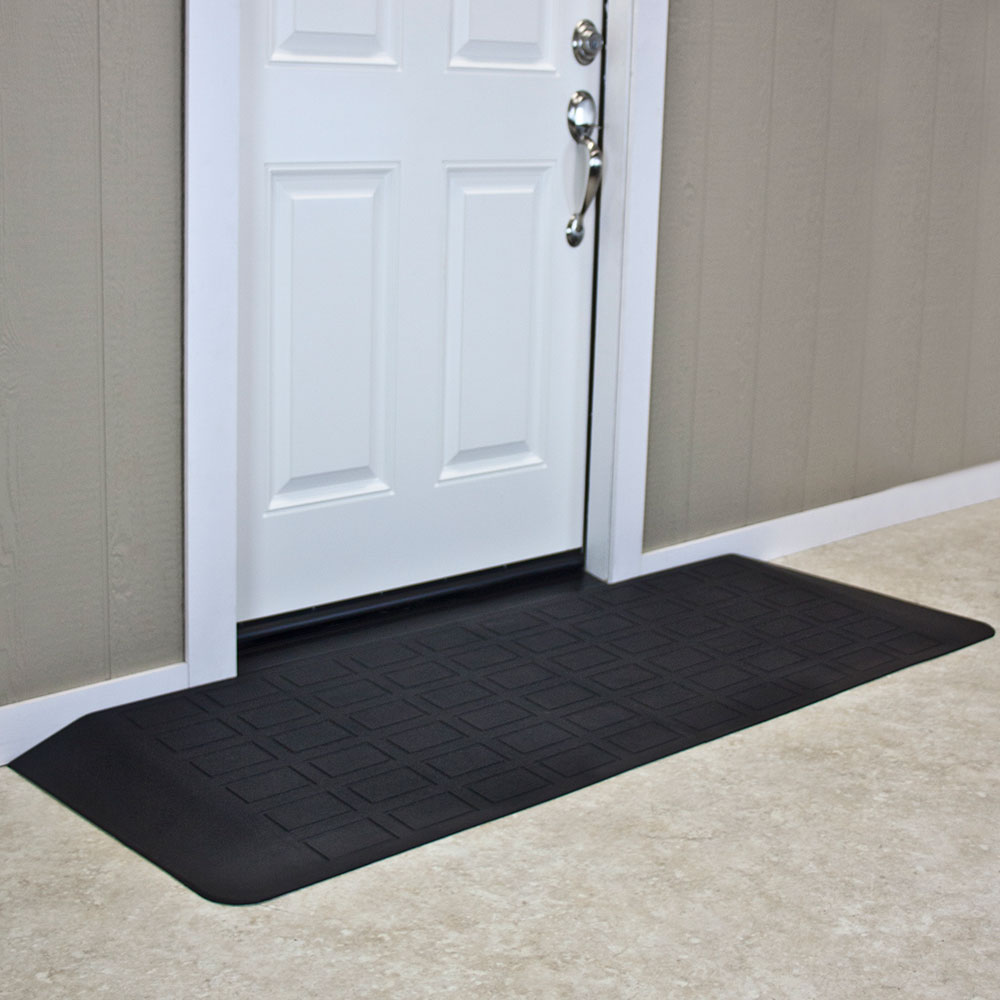 EZ Edge™ Recycled Rubber Threshold Ramp (2